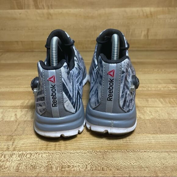 Reebok Z Pump Fusion V66709 Gray Black Running Shoes Low Top Women's Size 9.5 - Picture 3 of 9